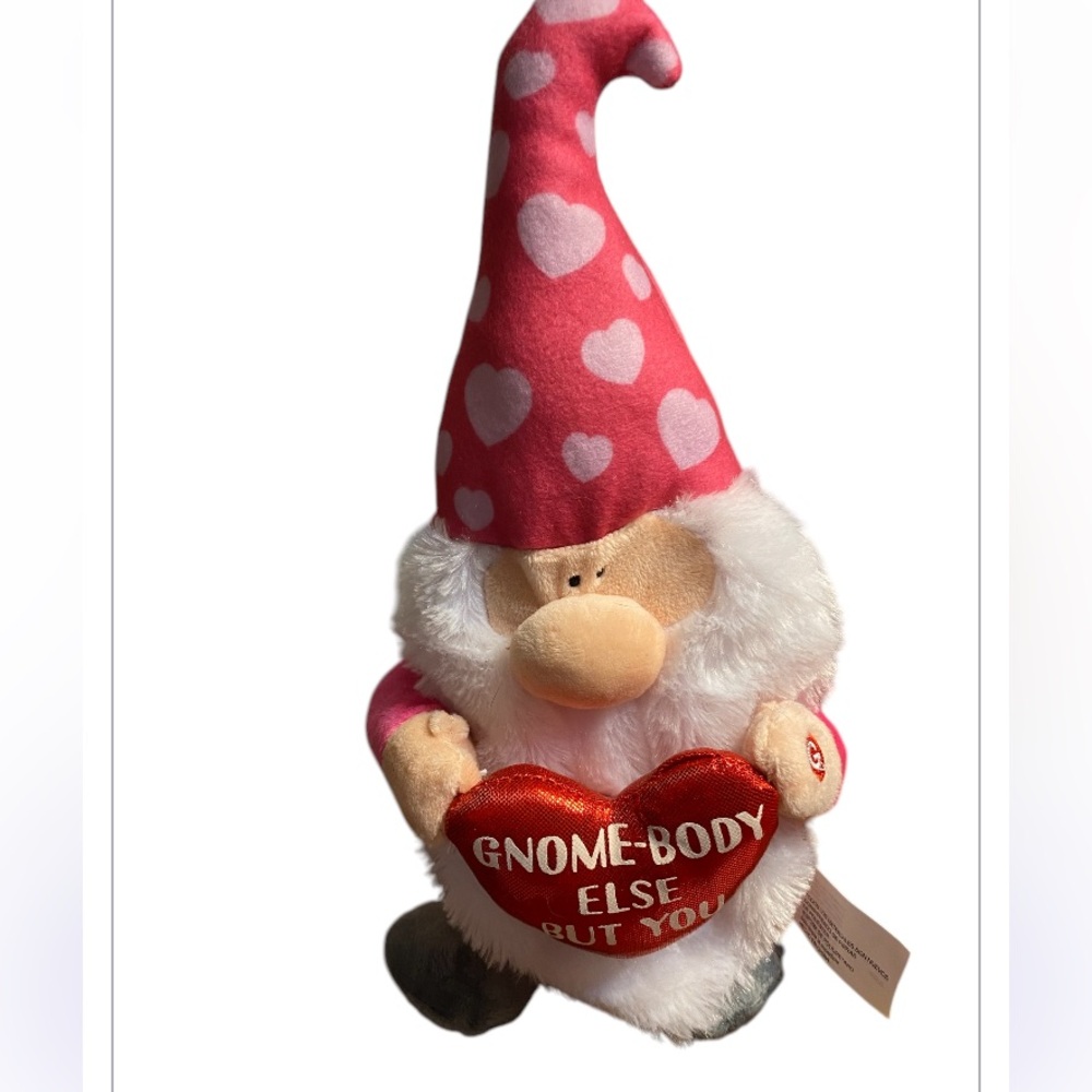 Gemmy industries, Valentine gnome. Singing,‎ I wanna go gnome.  Adorable